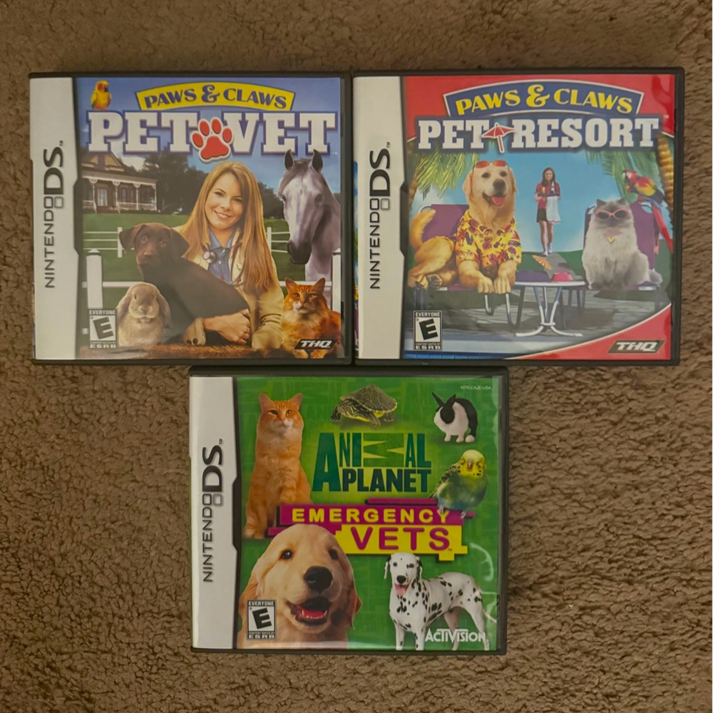 Nintendo DS Animal Game Bundle